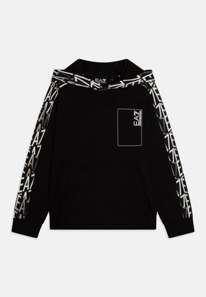 EA7 Emporio Armani UNISEX - Sweat à capuche - black
