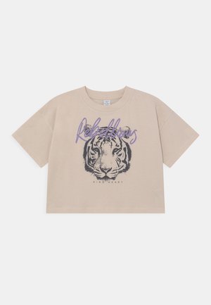 RIO TIGER - T-Shirt print - light dusty beige