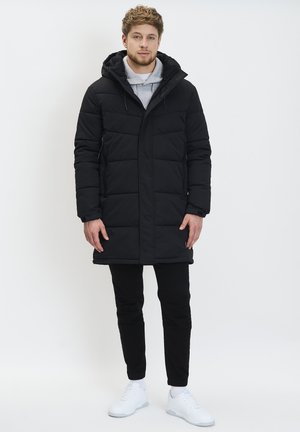 PADDED MIDI LENGTH - Zimní bunda - black