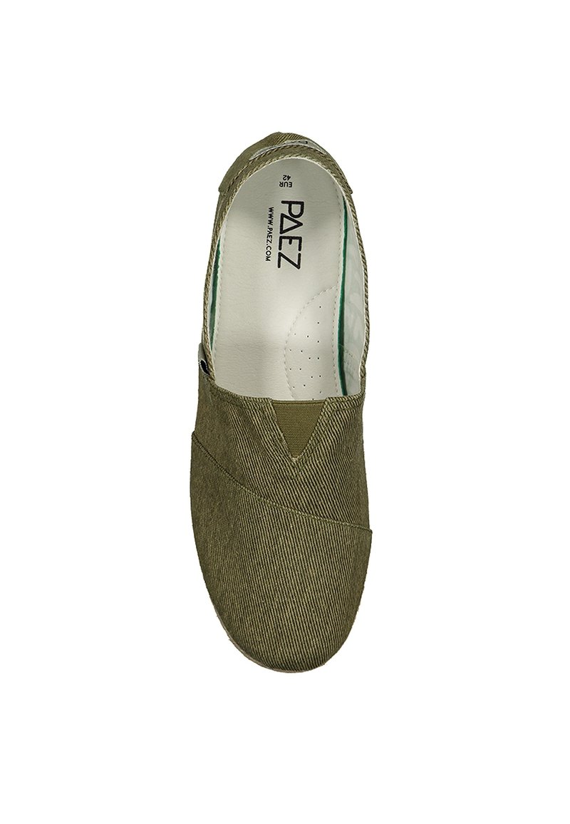 Damen Halbschuhe | Paez CLASSIC ESSENTIAL SEA Espadrille khaki - II70241 Damen Halbschuhe | Paez CLASSIC ESSENTIAL SEA Espadrille khaki - II70241