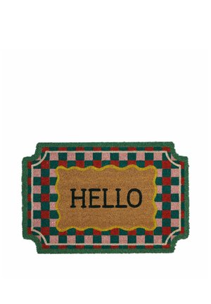 Next, BORDER HELLO COIR DOORMAT UNISEX  - Doormat - multi