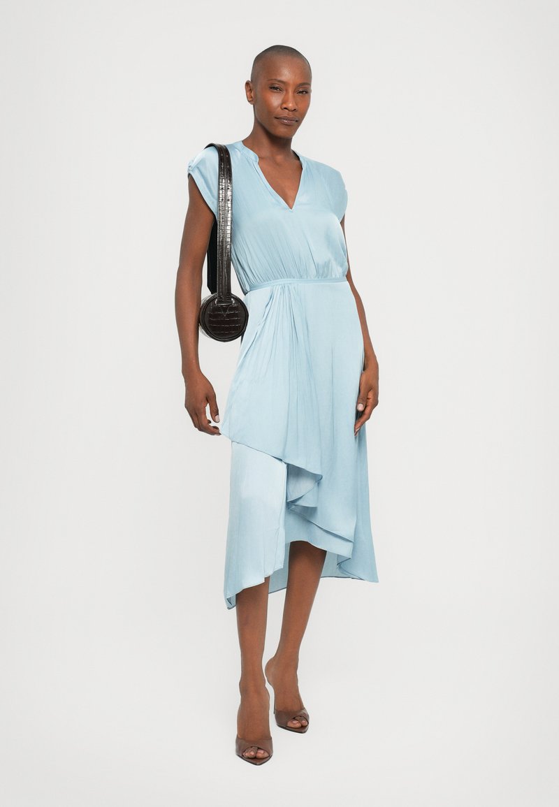 Zadig & Voltaire RANDALL - Cocktail dress / Party dress - cloud/light blue  - Zalando.co.uk