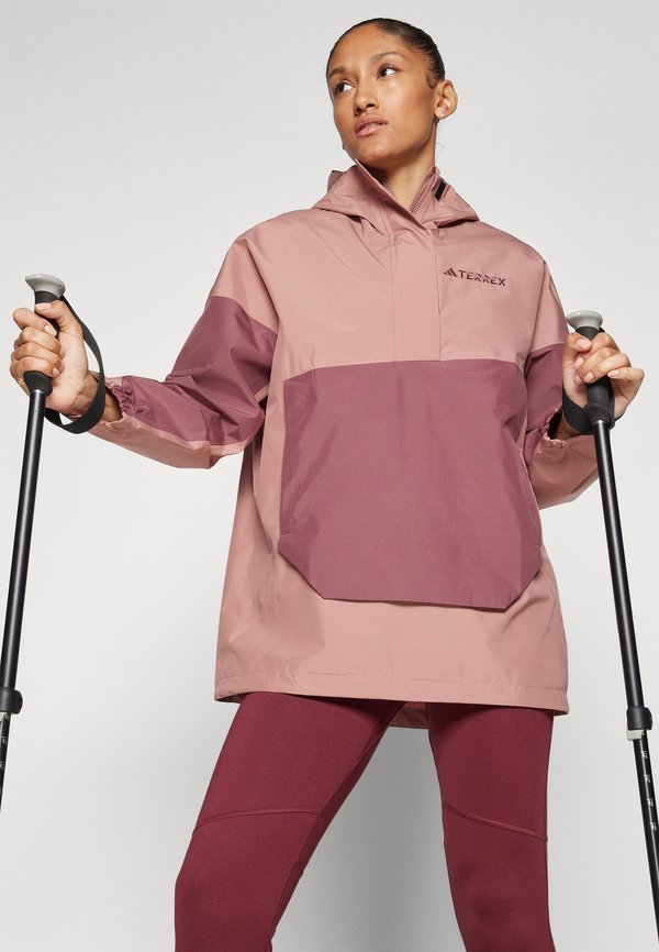 ANORAK - Waterproof jacket - warm clay2