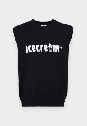 Icecream LOGO - Strikkegenser - black