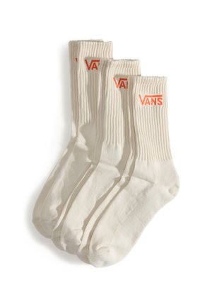 Socks - white red