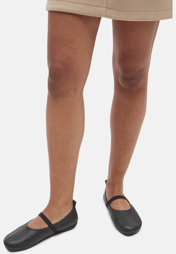 RIGHT NINA - Ankle strap ballet pumps - schwarz