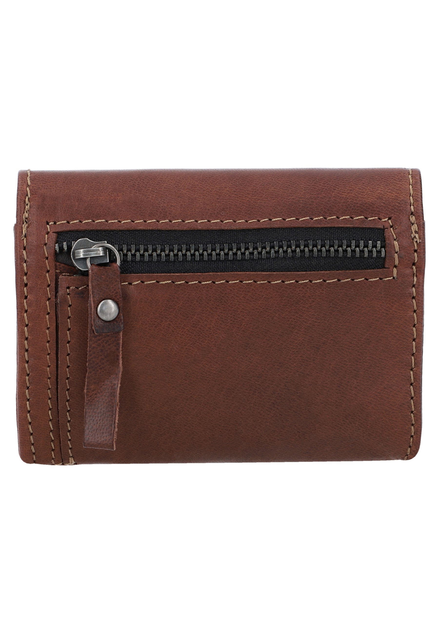Portefeuille Gusti Gabe Cuir Marron - Porte-Cartes Et Monnaie - Design Classique Homme