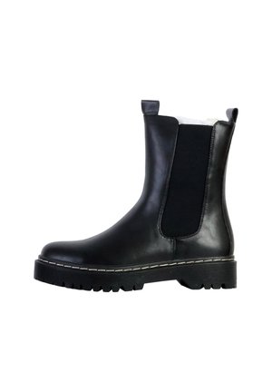 À ELASTIQUE - Platform ankle boots - noir