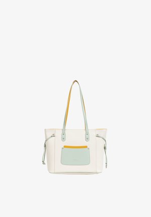 Fagola, SAC CABAS PORTÉ ÉPAULE TESSA FEMME - Sac à main - ivoire multicolore