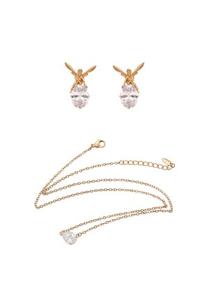 SET - Fülbevalók - rose gold white