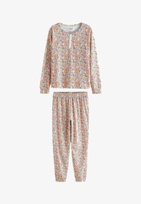 Ej vald, blue red ditsy floral