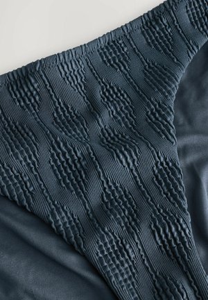 Next HIGH LEG - Donji dijelovi bikinija - navy textured