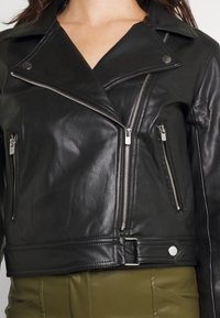 ONLY ONLBEST BIKER - Jakna iz umetnega usnja - black