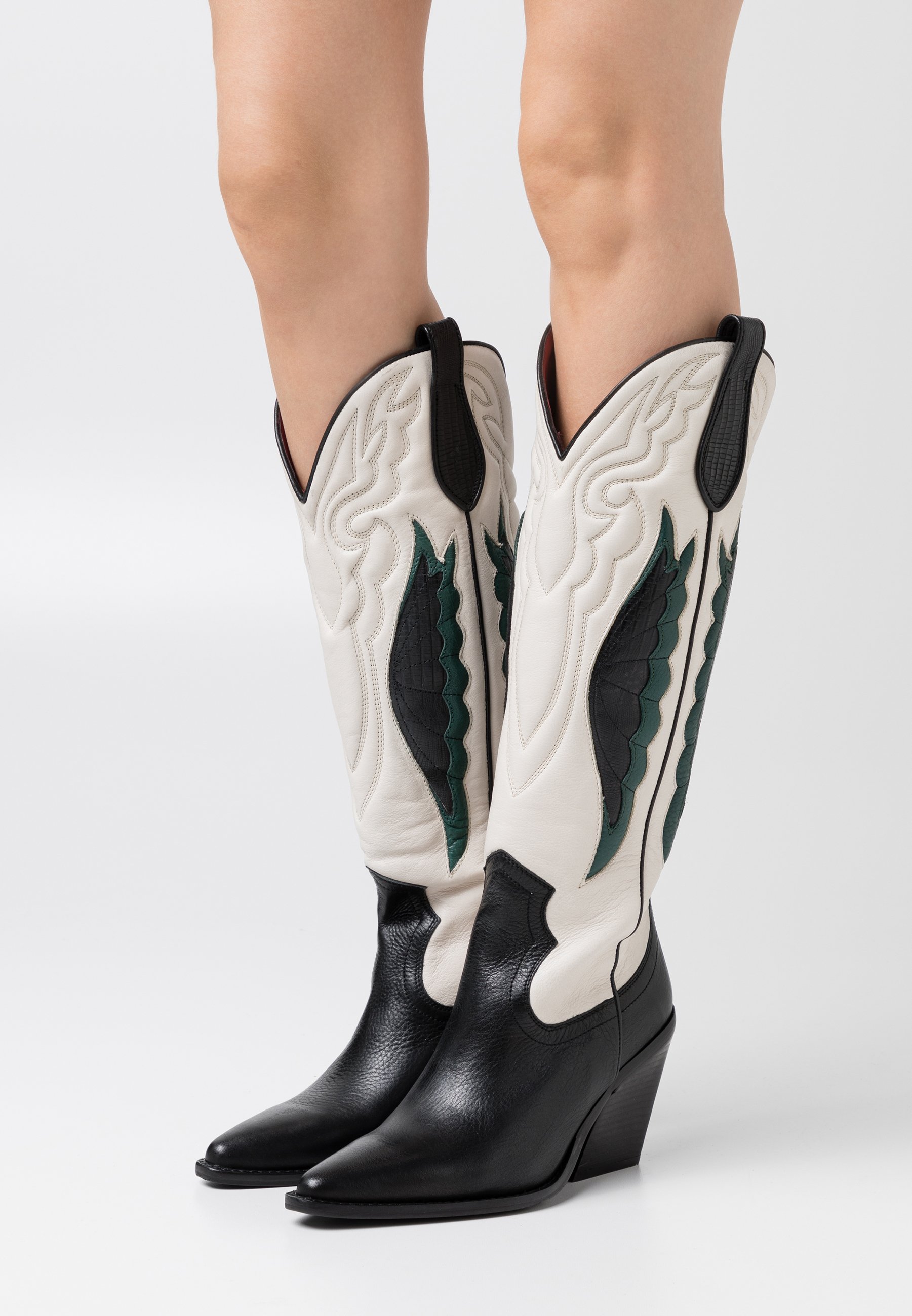 emerald green boots uk