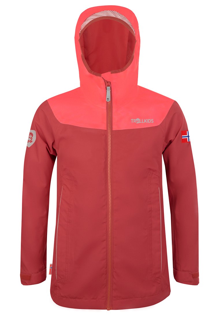 Trollkids Outdoorjas rood