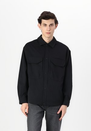 JCOHELVETICA PARACHUTE OVERSHIRT - Hemd - black