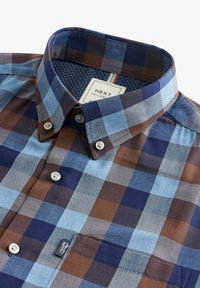 Next EASY OXFORD - Majica - navy blue large check