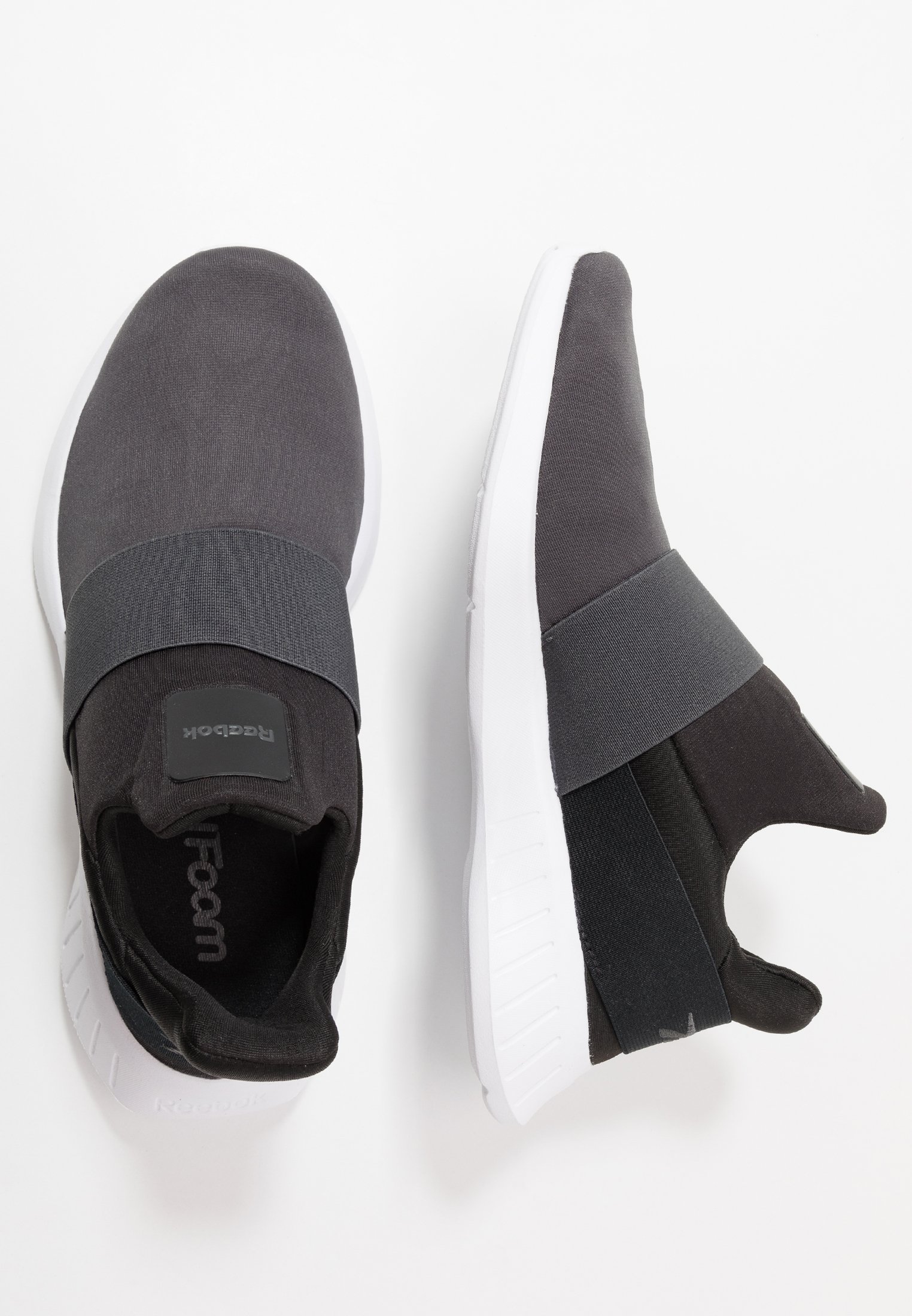 Reebok LITE SLIP ON Nøytrale løpesko cold greyblack Reebok ENERGYLUX 2.0 Nøytrale løpesko blackpinkwhite