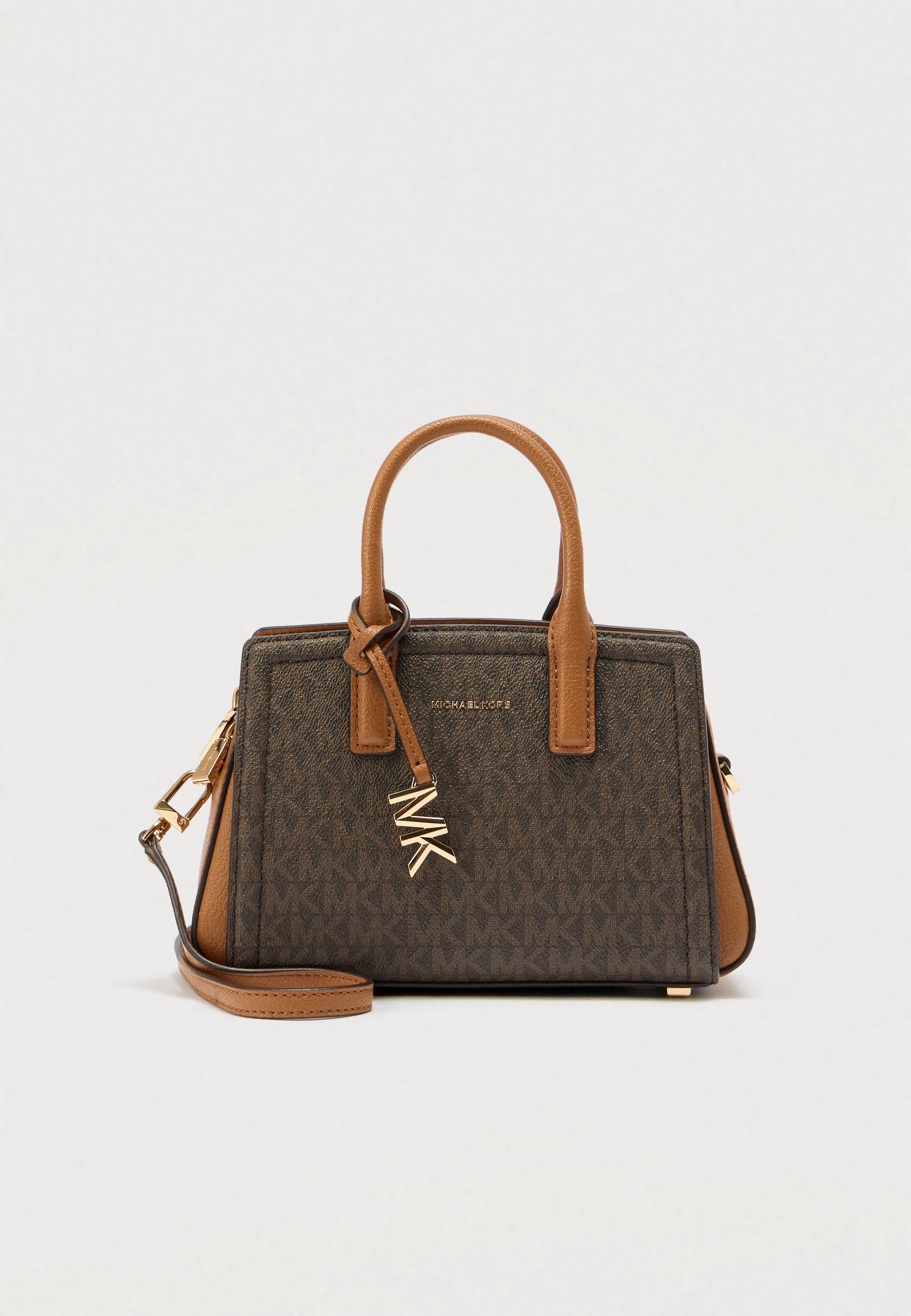 アクセサリー a.mk MICHAEL Michael Kors LAILA SATCHEL - Geantă de mână - black/negru