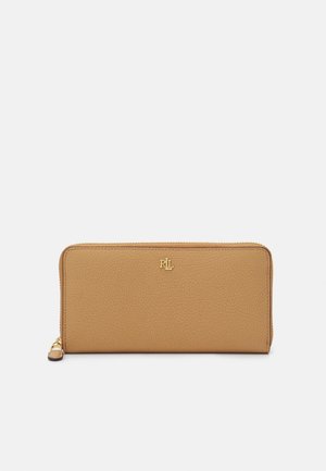 ZIP CONTINENTAL WALLET - Portfel - buff