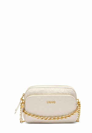 WITH LOGO - Käsilaukku - off white