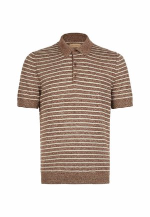 Falconeri, STRIPED - Poloshirts - brown
