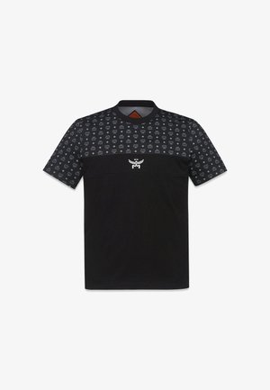 MCM, U MCM COL JERSEY SS T-SHIRT BK UNISEX - T-shirt con stampa - black