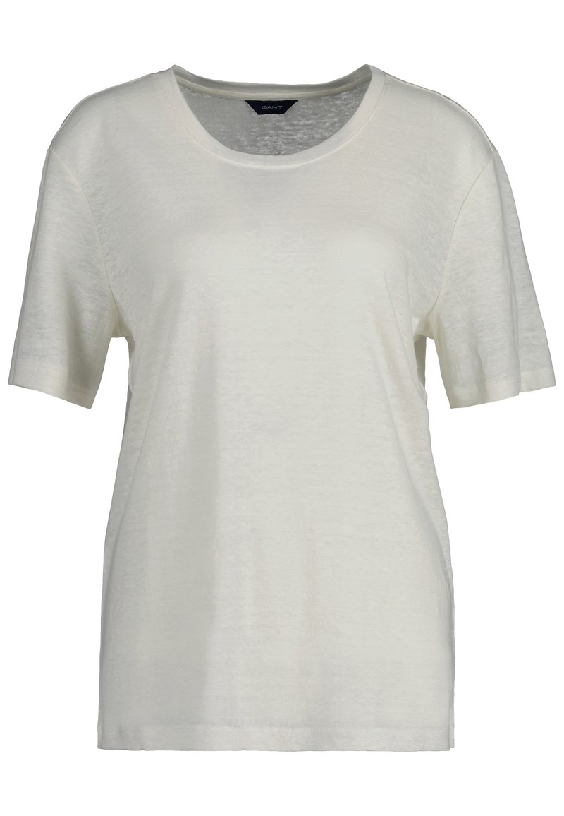 Gant T-shirt basic crème Gant T-shirt basic crème