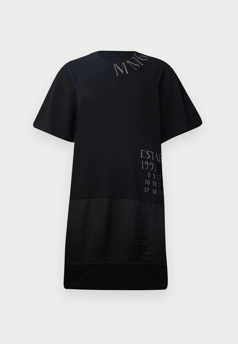 MM6 Maison Margiela Jerseyjurk zwart