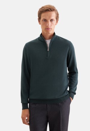 Seidensticker, REGULAR - PLAIN/GLATTSTRICK - Maglione - green