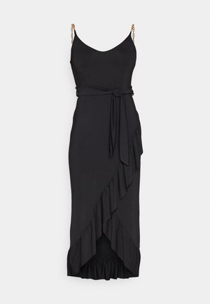WAL G. ADELE STRAP SLINKY MIDI - Hverdagskjole - black