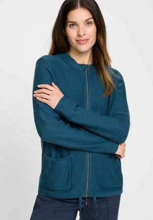 HENNY - Strickjacke - petrol