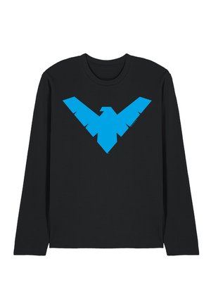 DC COMICS - BATMAN, BATMAN NIGHTWING SYMBOL - Long sleeved top - black