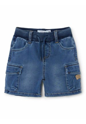 Jeansshorts - medium blue denim