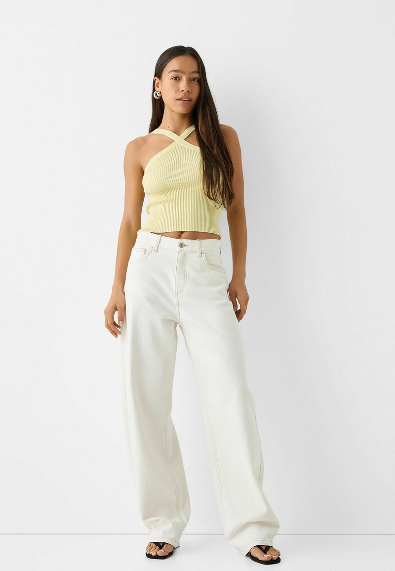 Bershka Top geel Bershka Top geel