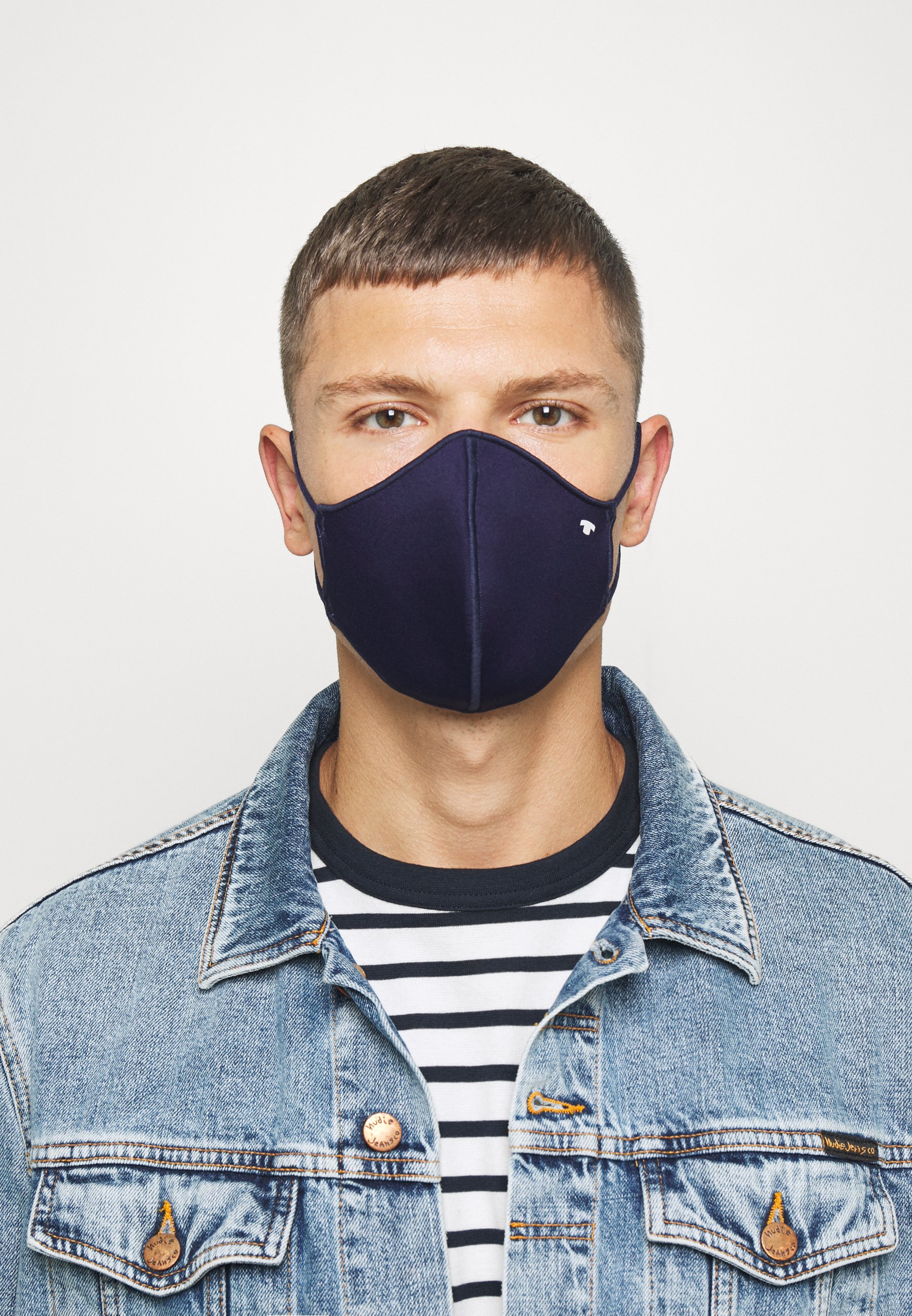 TOM TAILOR FACE MASK - Stoffen mondkapje - sky captain blue/blauw - Zalando .nl