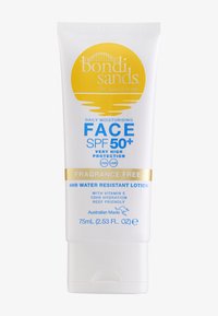 Bondi Sands BONDI SANDS SUNSCREEN LOTION SPF50+ - FRAGRANCE FREE FACE - Protection solaire - white