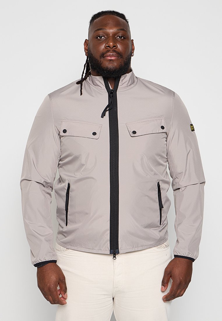 Barbour International Lichte jas grijs