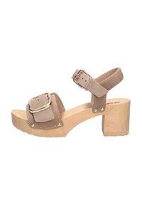 Softclox Sandales Koko S3601-03 Taupe Cachemire - Semelle Bois Confortable Femme