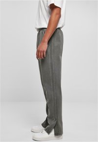 Urban Classics SLIT - Pantalon de survêtement - darkshadow