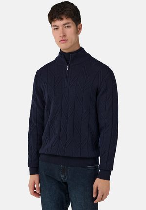 Boggi Milano Pullover - navy blue