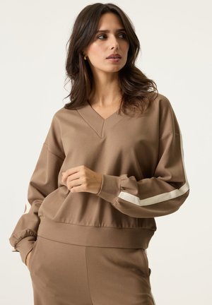 Sweatshirt - soft taupe
