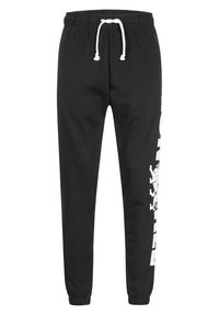Lonsdale NORMALE PASSFORM HAVANT - Trainingsbroek - black white/zwart