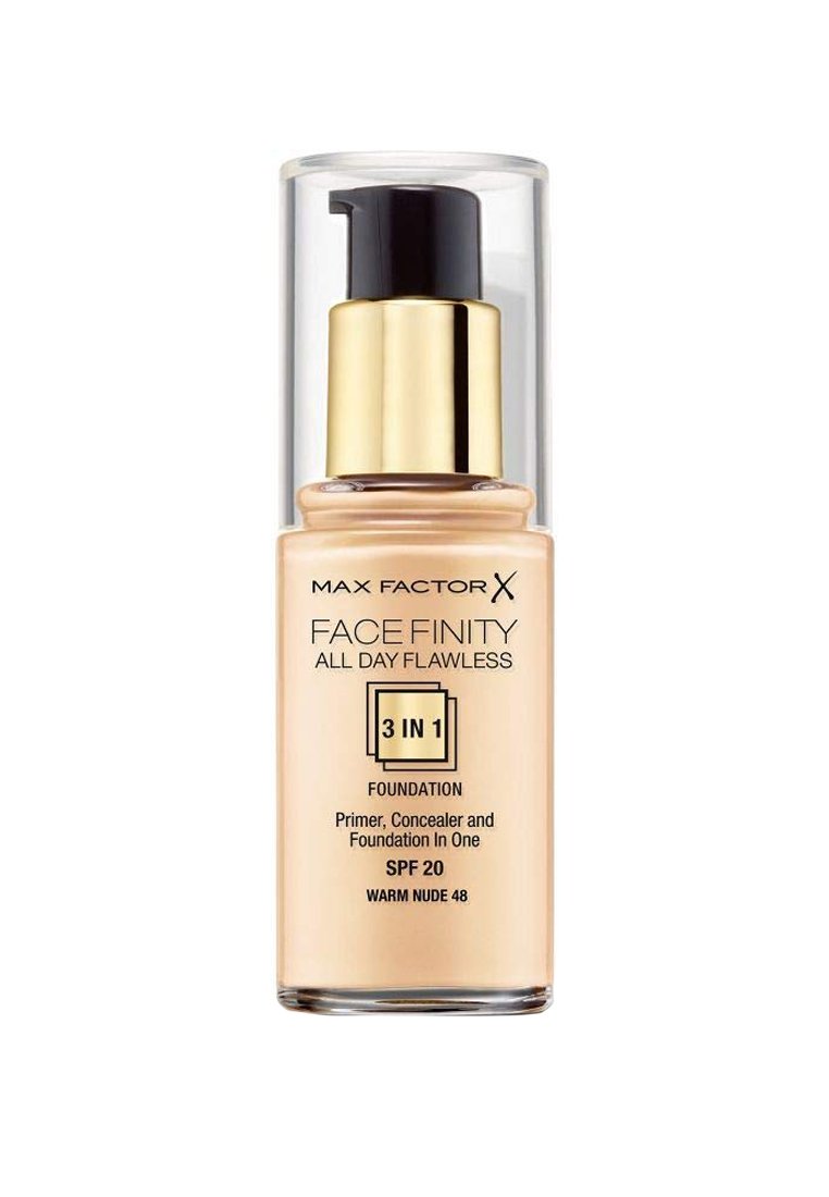 Max Factor FACEFINITY ALL DAY FLAWLESS FOUNDATION - Foundation - 48 warm nude