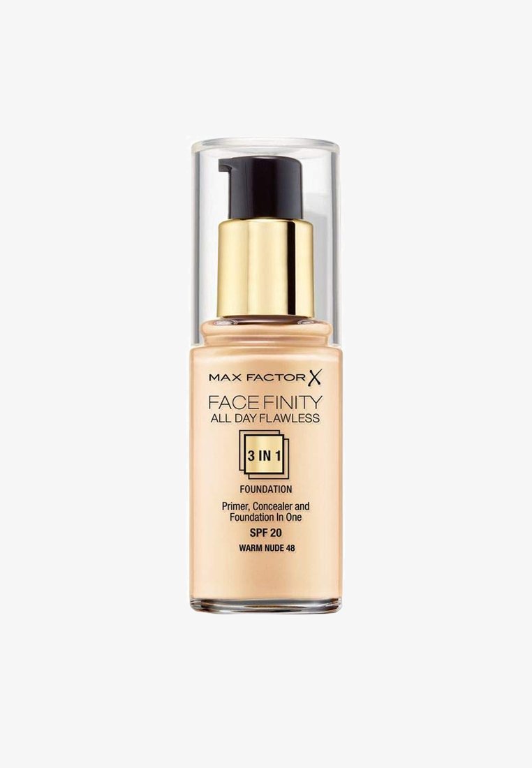 Max Factor FACEFINITY ALL DAY FLAWLESS FOUNDATION - Foundation - 48 warm nude
