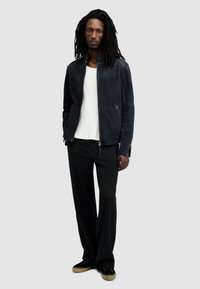 AllSaints CORA JACKET - Bőrdzseki - mcway blue