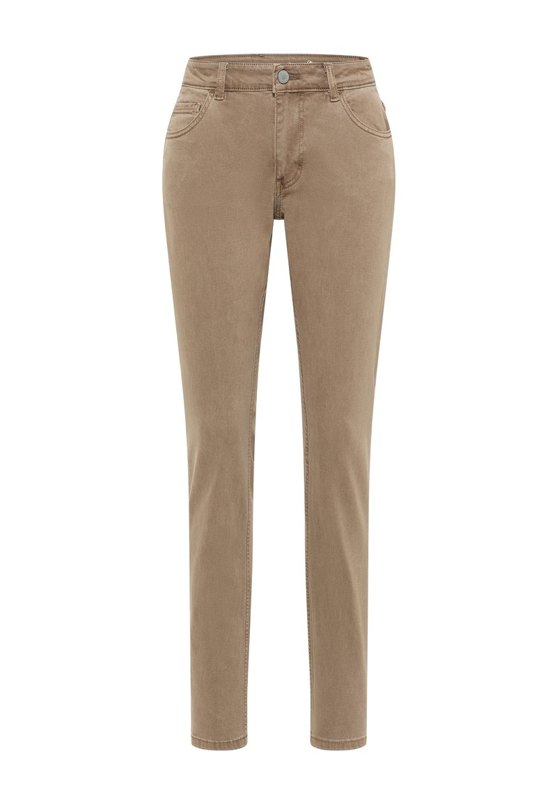 mustang Slim fit jeans bruin