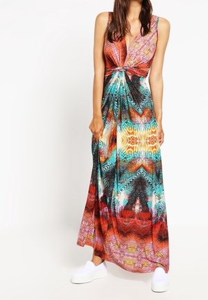 Vestido largo - coral