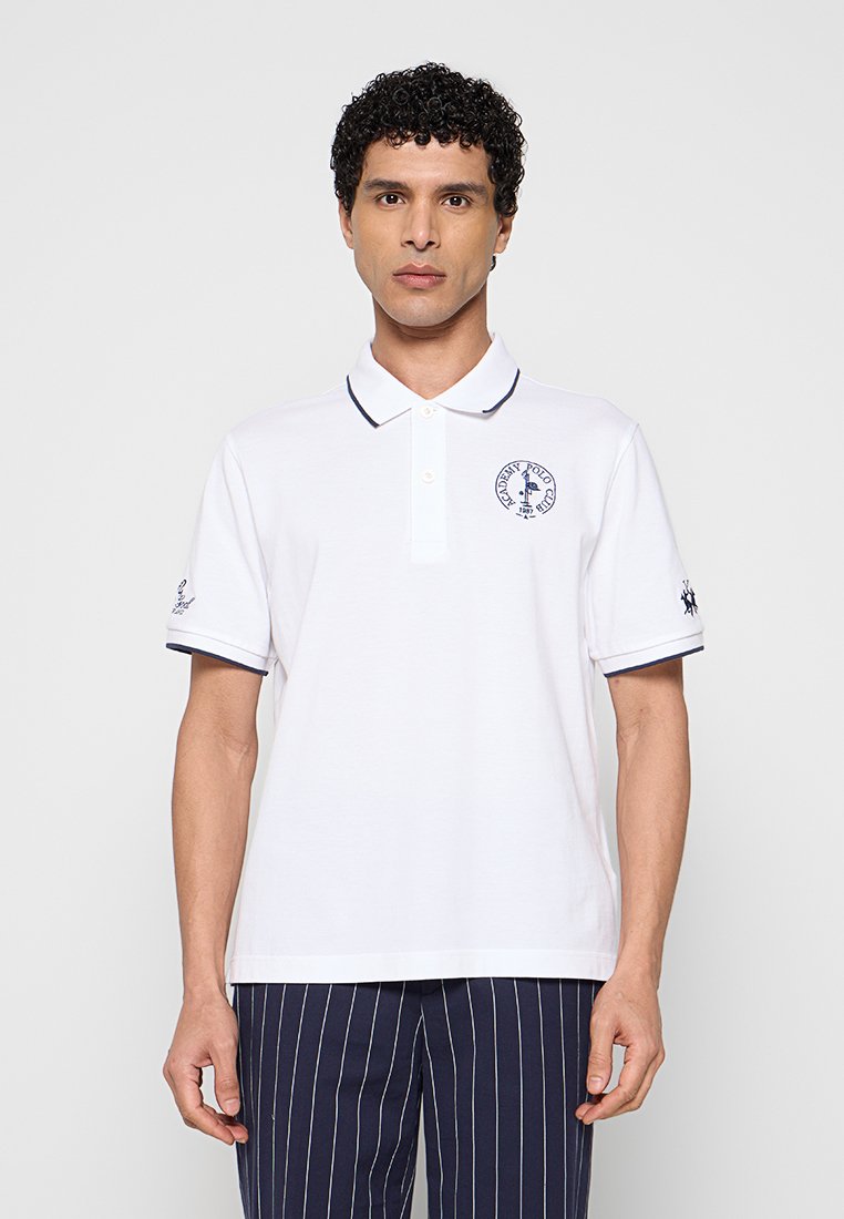 LA MARTINA Poloshirt wit