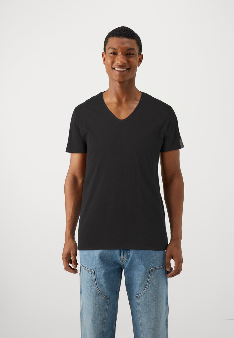 Replay - T-shirt basic - black, Ingrandire